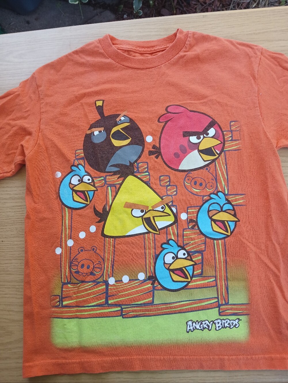 Orange Angry Bird Tee